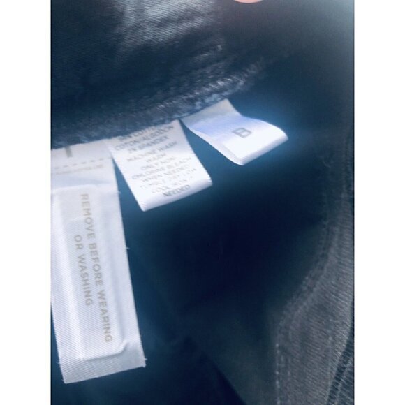 Ann Taylor Loft Womens Size 4/27 Black Curvy Sexy Boot Corduroy Jeans Pants - Picture 5 of 5